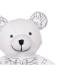 Peluche para colorir Branco Preto Tecido 17 x 21 x 12 cm Urso (8 Unidades)