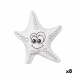 Плюшевая игрушка для раскраски Белый Чёрный Ткань 26 x 26 x 8 cm Морская звезда (8 штук)