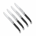 Set de cuțite pentru carne 3 Claveles Bistro 11,5 cm (4 Unități)