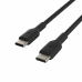 USB-C-kábel Belkin CAB004BT1MBK Fekete 1 m