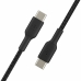 USB-C-kábel Belkin CAB004BT1MBK Fekete 1 m