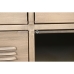 Cassettiera Home ESPRIT Dorato Metallo Loft 78 x 34 x 70 cm