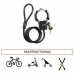 Cable with padlock Master Lock Black