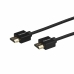 HDMI Kábel Startech HDMM2MLP 4K Ultra HD 2 m Fekete