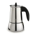 Italian Coffee Pot Valira ISABELLA 6T Black Steel 6 Cups