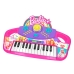 Hračkársky klavír Barbie Elektrický klavír (3 kusov)