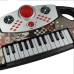 Lekepiano Mickey Mouse Elektrisk Piano (3 enheter)