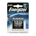 Pilhas Energizer 1,5 V AAA