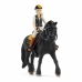 Mozgatható végtagú figura Schleich Tori & Princess, Horse Club