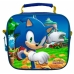 3D училищна чанта Sonic 22 x 20 x 7 cm