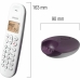 Vezetékes Telefon Logicom DECT ILOA 155T Padlizsán