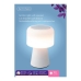 LED-lampe med Bluetooth-højttaler og trådløs oplader Lumineo 894417 Hvid 22,5 cm Genopladelig