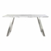 Dining Table DKD Home Decor Steel White 160 x 90 x 76 cm MDF Wood