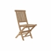 Dārza krēsls DKD Home Decor Smeđa 57 x 47 x 90 cm Tikovina (57 x 47 x 90 cm)