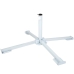 Base for beach umbrella Aktive White Plastic Sponge EPS 85 x 31 x 85 cm (4 Units)