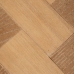 Beistelltisch Braun Schwarz Metall Eisen Holz MDF 62,5 x 62,5 x 73 cm 62,5 x 31 x 73 cm (2 Stück)