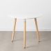 Dining Table White MDF Wood 90 x 90 x 74 cm