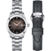 Мужские часы Tissot T-MY LADY AUTOMATIC W-DIAMONDS Чёрный Серебристый