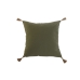 Cushion Home ESPRIT Green Natural Boho 45 x 5 x 45 cm