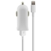 USB Punjač za Auto + Svjetlosni MFi Kabel Contact Apple-compatible 2.1A