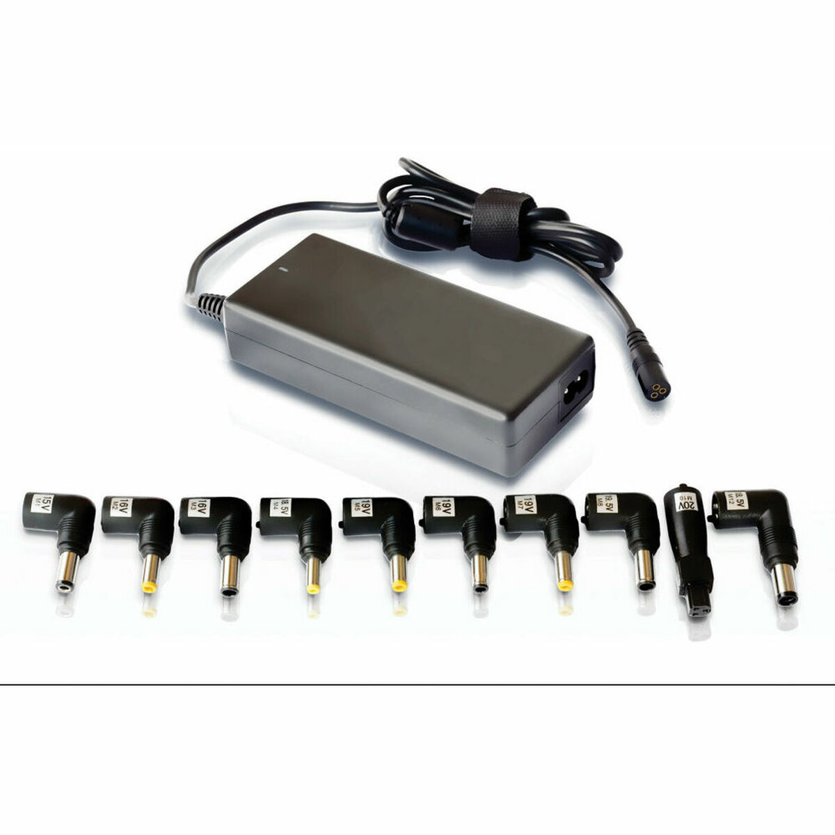 Bærbar oplader LEOTEC LENCSHOME06 Sort