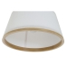 Candeeiro de teto DKD Home Decor Branco Castanho Natural Bambu 50 W 30 x 30 x 20 cm