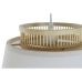 Lampa Sufitowa DKD Home Decor Biały Brązowy Naturalny Bambus 50 W 30 x 30 x 20 cm