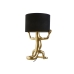 Svetilka namizna Home ESPRIT Črna Zlat Resin 50 W 220 V 31 x 28 x 50 cm (2 kosov)