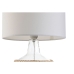 Pöytälamppu Home ESPRIT Valkoinen Ruskea Kristalli Köysi 220 W 60 V 28 x 28 x 45 cm (2 osaa)