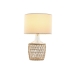 Настольная лампа Home ESPRIT Белый Коричневый Стеклянный Веревка 220 W 60 V 28 x 28 x 45 cm (2 штук)