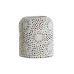 Stolna svjetiljka DKD Home Decor Bijela Pisana Aluminij Kristal 40 W 220 V 15 x 15 x 18 cm