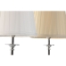 Pöytälamppu Home ESPRIT Valkoinen Beige Metalli Posliini 25 W 220 V 20 x 20 x 44 cm (2 osaa)