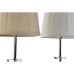 Desk lamp Home ESPRIT White Beige Metallic Metal 25 W 220 V 20 x 20 x 43 cm (2 Units)
