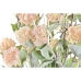 Decoratieve plant DKD Home Decor Vaas 20 x 20 x 78 cm Porselein Roze PVC (2 Stuks)
