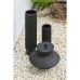 Vase Home ESPRIT Sort Harpiks 10 x 10 x 30 cm (12 enheder)