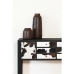Maljakko Home ESPRIT Ruskea Musta Hartsi Siirtomaatyylinen 20 x 20 x 48 cm