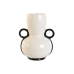 Vase Home ESPRIT zweifarbig aus Keramik Moderne 16 x 14 x 21 cm