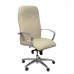 Kancelárske kreslo, kancelárska stolička Caudete similpiel P&C 5DBSP02 Biela Krém