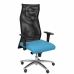 Kancelárske kreslo, kancelárska stolička P&C B24APRP Modrá