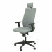 Cadeira de escritório com apoio para a cabeça Almendros P&C B201RFC Cinzento