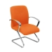 Καρέκλα υποδοχής Caudete P&C BALI308 Πορτοκαλί