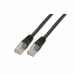 Kábel Ethernet LAN Aisens 2 m Fekete