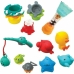 Fürdőszobai játék készlet Infantino Bath Set 17 Darabok viz alatti