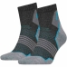 Ankle Sports Socks Head Hiking 2PK Grey Dark grey