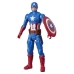 Mozgatható végtagú figura The Avengers Titan Hero Captain America	 30 cm
