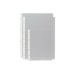 Povlaky Grafoplas Bílý Transparentní Din A4 PVC (50 Kusy)