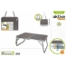 Folding Table Colorbaby Anthracite 60 x 40 x 25 cm Camping