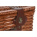 Basket DKD Home Decor wicker Picnic (Refurbished B)