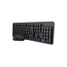 Keyboard and Mouse Trust TKM-360 Black Spanish Qwerty