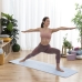 Esterilla de Yoga Antideslizante con Líneas de Posición y Guía de Ejercicios Asamat InnovaGoods Azul (Reacondicionado A)